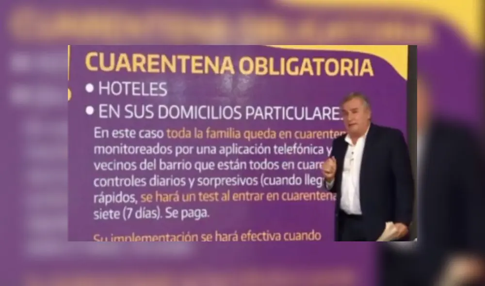 Gerardo Morales calificó su propia expresión como "exagerada". Fuente: Clarín. Gerardo Morales calificó su propia expresión como "exagerada". Fuente: Clarín.
