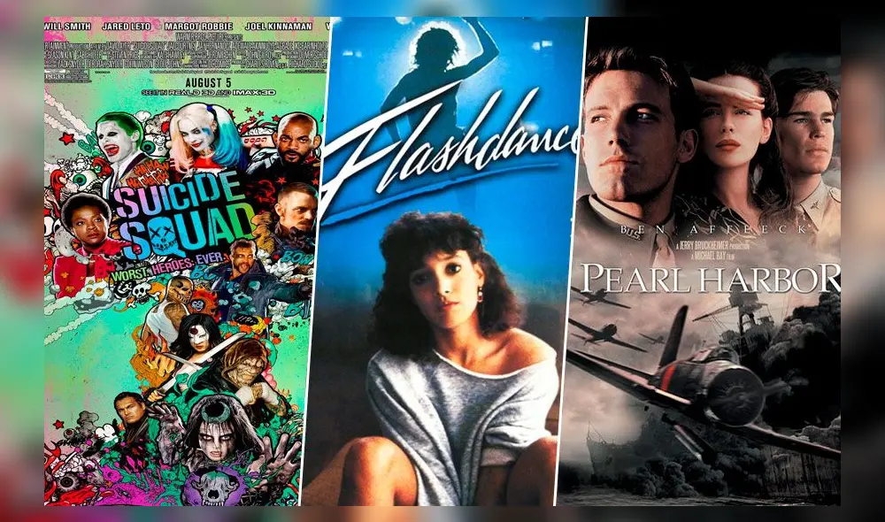 Suicide Squad, Flashdance y Pearl Harbor Suicide Squad, Flashdance y Pearl Harbor