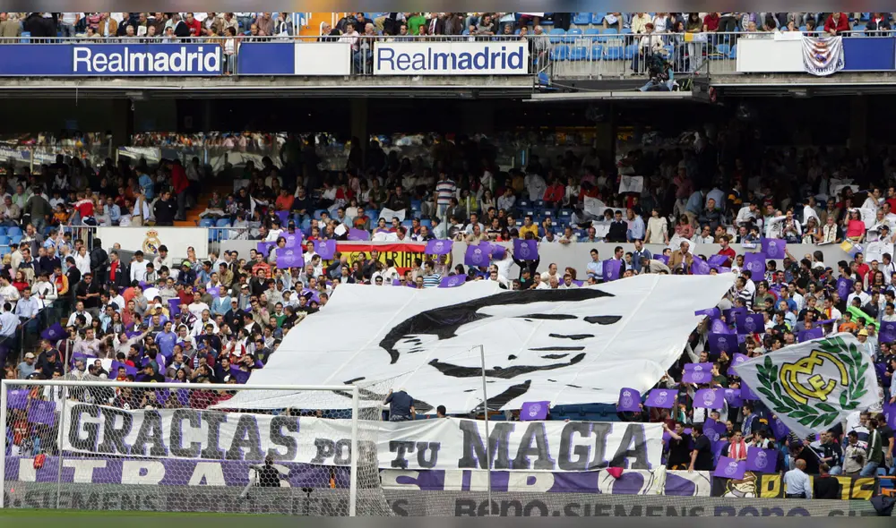 Real Madrid: se cumple 14 años del último partido de Zidane en el Bernabéu. Foto: AFP
