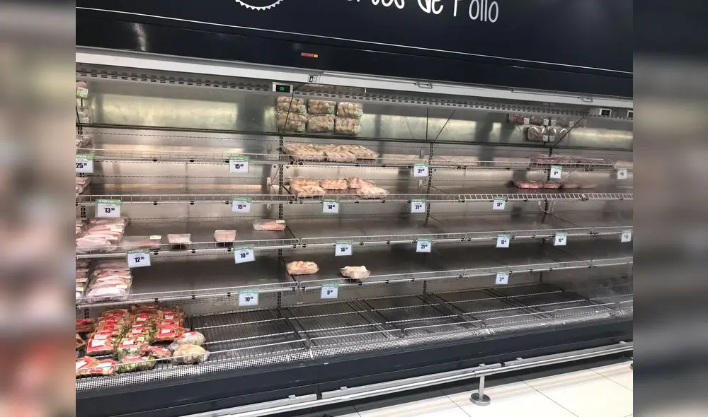 Coronavirus: CCL pide que se mantenga la calma ante desabastecimiento en supermercados Coronavirus: CCL pide que se mantenga la calma ante desabastecimiento en supermercados