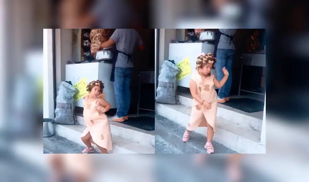 Facebook: Niña se disfraza de taco para atraer clientes al negocio de su tío [VIDEO]