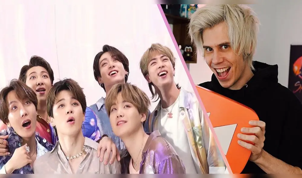 El rubius realizó curiosa publicación en Twitter sobre Yoongi de BTS.