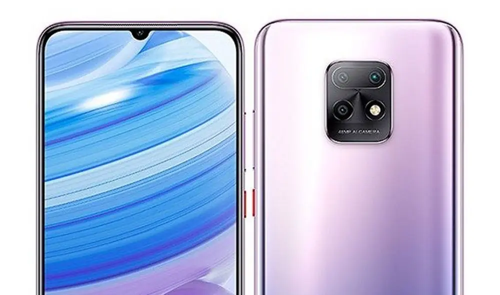 El Redmi 10X Pro 5G, que cuenta con el chip MediaTek Dimensity 820, es el móvil de gama media más potente. Foto: Xiaomi.