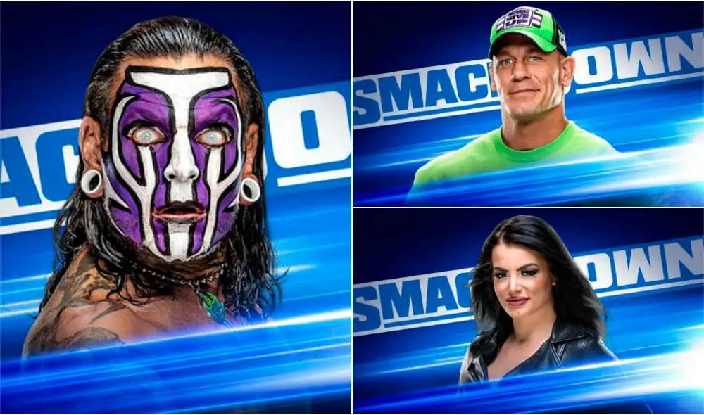 Hoy se realizará EN VIVO un nuevo episodio de SmackDown Live con el regreso de Jeff Hardy, John Cena y Paige. | Foto: WWE Hoy se realizará EN VIVO un nuevo episodio de SmackDown Live con el regreso de Jeff Hardy, John Cena y Paige. | Foto: WWE