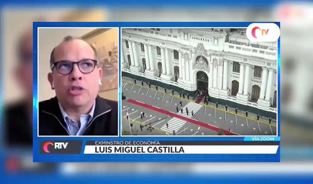 Exministro de Economía y Finanzas, Luis Miguel Castilla.