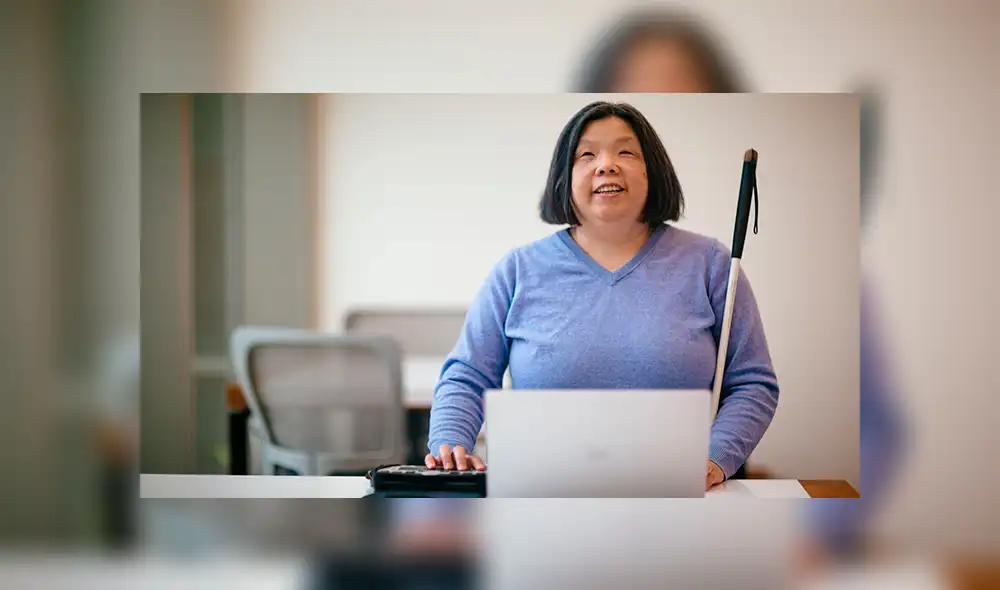 Así es como la tecnología ayuda a las personas con discapacidad a desenvolverse.