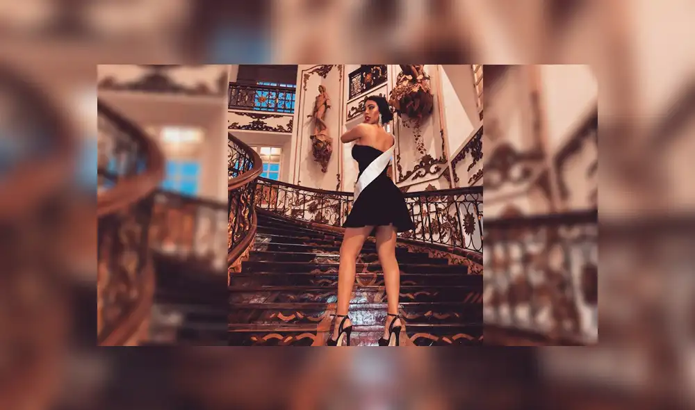 Hermana de Stephanie Valenzuela ganó el título a mejor traje típico en certamen de belleza 