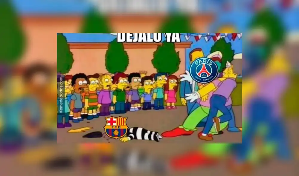 Memes en Facebook se burlan de la estrepitosa caída del Barcelona ante el PSG Memes en Facebook se burlan de la estrepitosa caída del Barcelona ante el PSG
