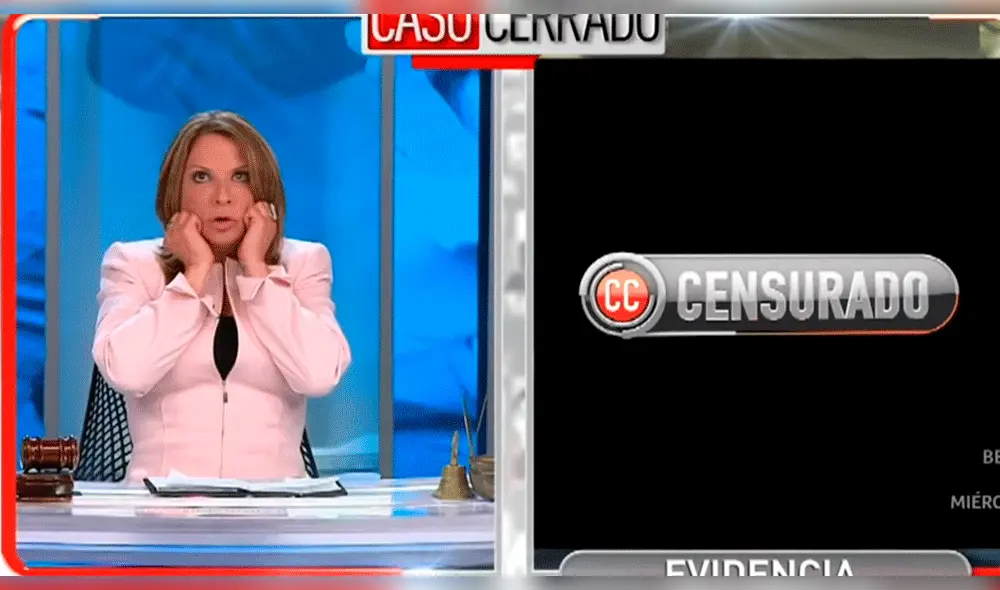 Doctora Polo consternada en 'Caso Cerrado' con 'aterrador' trío amoroso