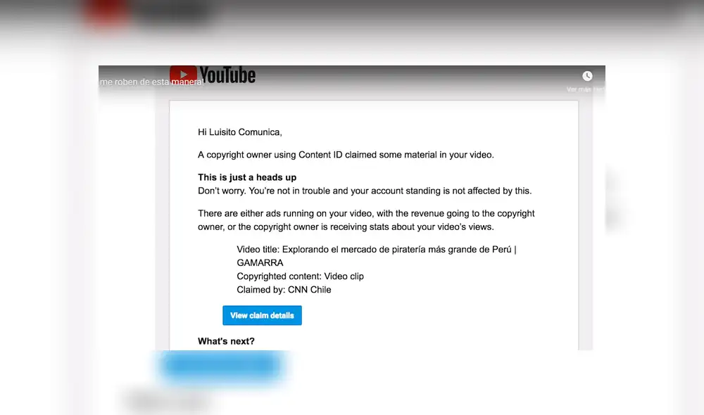 Vía YouTube: youtuber mexicano 'Luisito Comunica' acusó a CNN Chile de robarle sus vídeos 