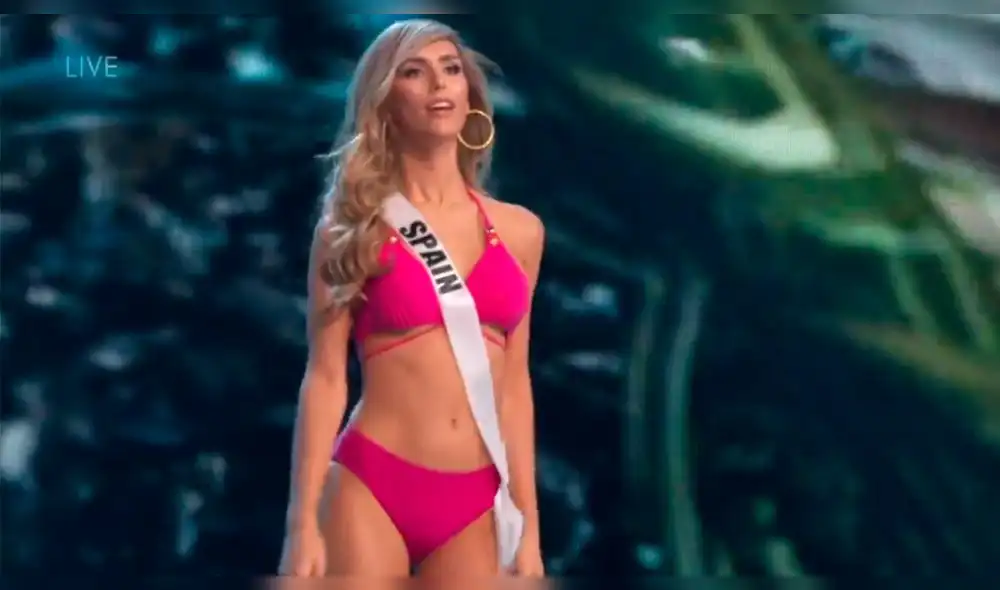 Angela Ponce ovacionada en el Miss Universo al desfilar en bikini [VIDEO]