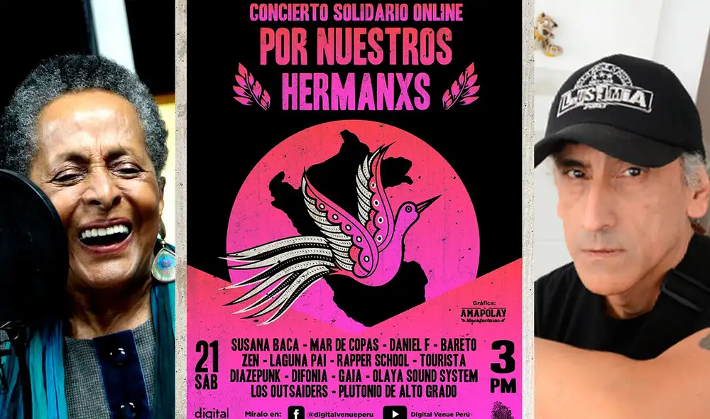 Varios artistas nacionales se solidarizaron con los afectados de las marchas realizando un concierto virtual. Foto: composición de La República Varios artistas nacionales se solidarizaron con los afectados de las marchas realizando un concierto virtual. Foto: composición de La República