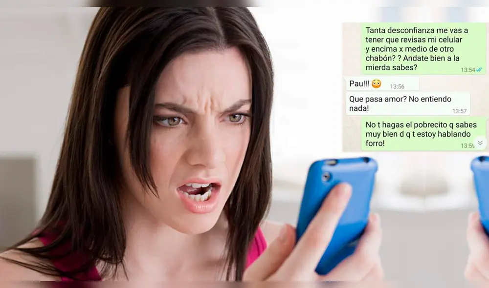 Viral WhatsApp: Mira las conversaciones de su pareja y ella tuvo furiosa reacción