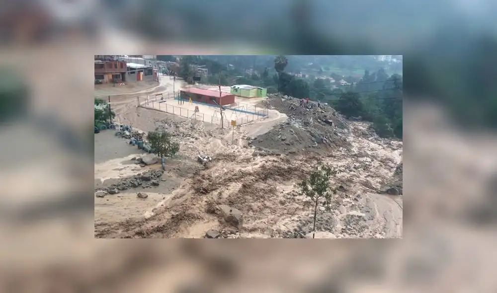 Gobierno activa plan de emergencia para atender huaicos en Santa Eulalia