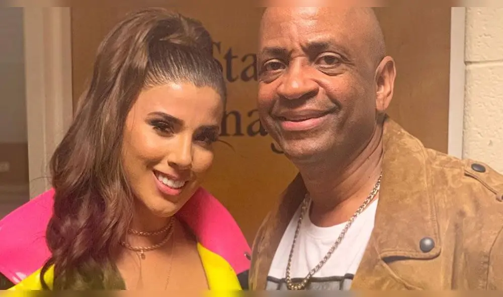 El productor dejó un sarcástico mensaje en las redes sociales a los que critican la voz de la salsera.