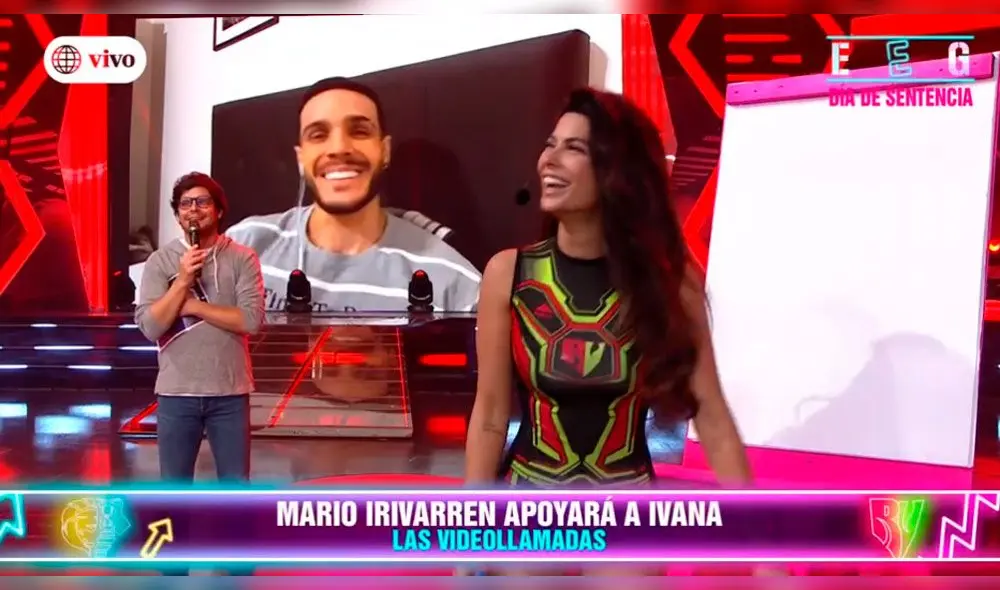 El competidor reapareció en el reality para ayudar a su expareja. Fotos: captura América TV