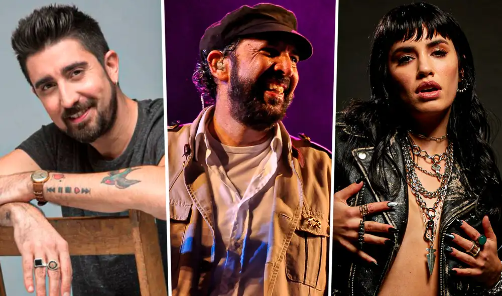 Juan Luis Guerra, Alex Ubago, Lali y más ya no se presentarán en el Arena Perú. Foto: composición/ Gerson Cardoso/ La República