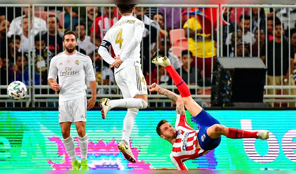 Real Madrid vs. Atlético de Madrid EN VIVO por la Supercopa de España