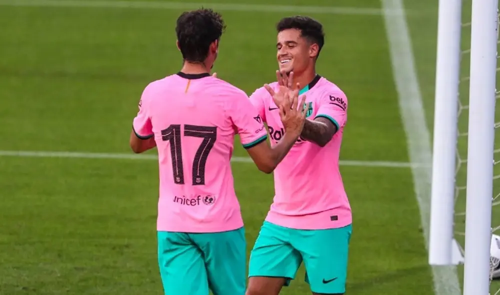 Barcelona gana 3-1 al Girona con gol de Coutinho y doblete de Messi. Barcelona gana 3-1 al Girona con gol de Coutinho y doblete de Messi.