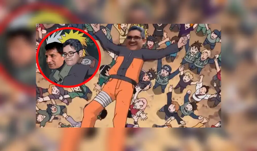 Facebook: realizan divertida parodia de Naruto e incluyen a Domingo Pérez y al juex Concepción Carhuancho [VIDEO]