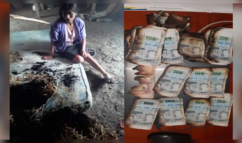 Niña quema colchón con 9 mil soles