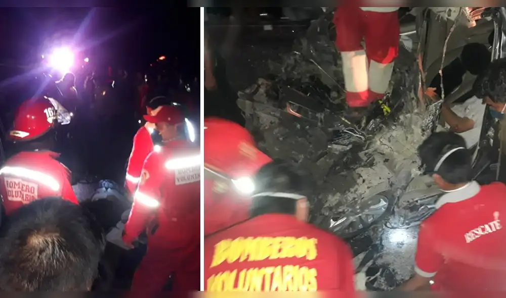 Accidente de tránsito en Rioja.