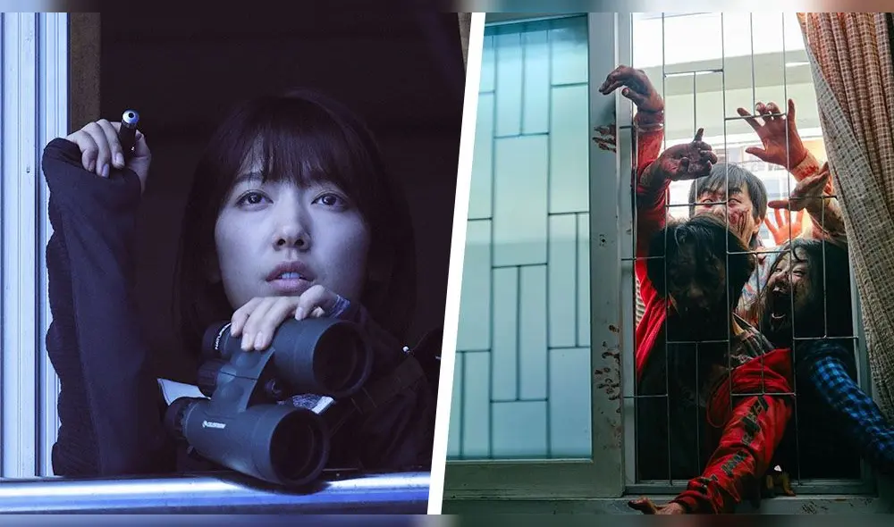 En #Alive, Park Shin Hye encarna a una joven dispuesta a todo para sobrevivir durante una epidemia de zombies. Foto: composición