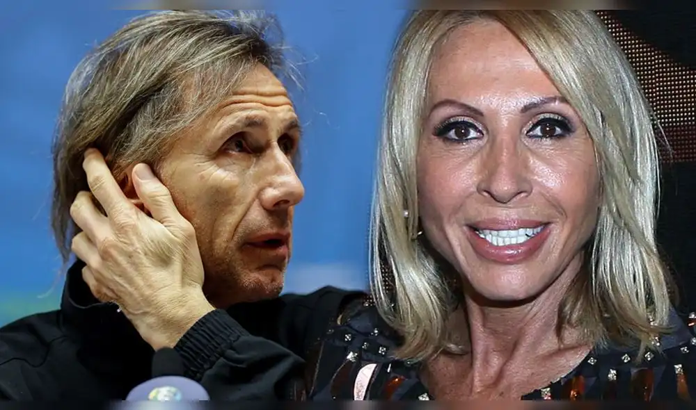 Laura Bozzo y Ricardo Gareca Laura Bozzo y Ricardo Gareca