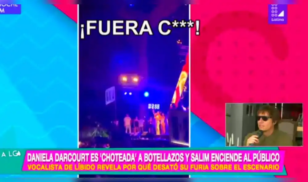 Salim Vera se defiende tras reacción en concierto con Daniela Darcourt