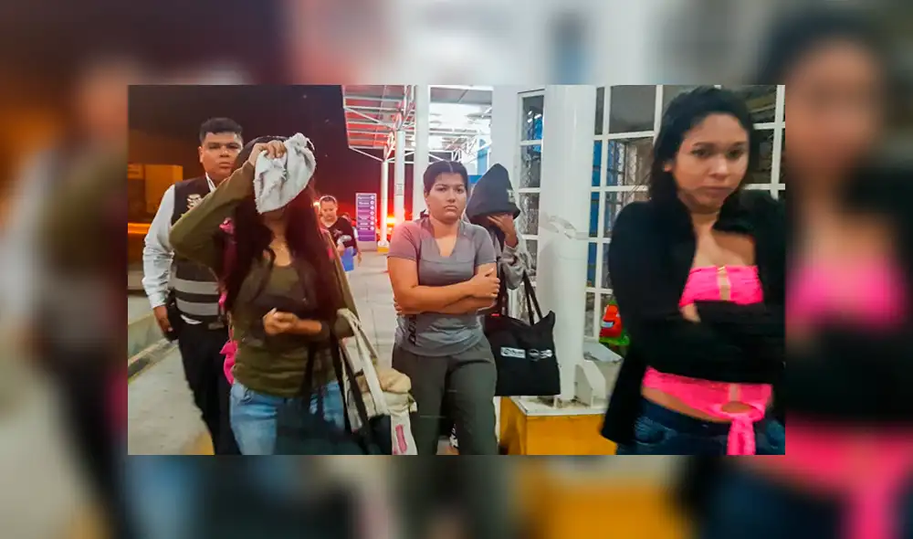 Las cuatro venezolanas fueron expulsadas del Perú por Migraciones.