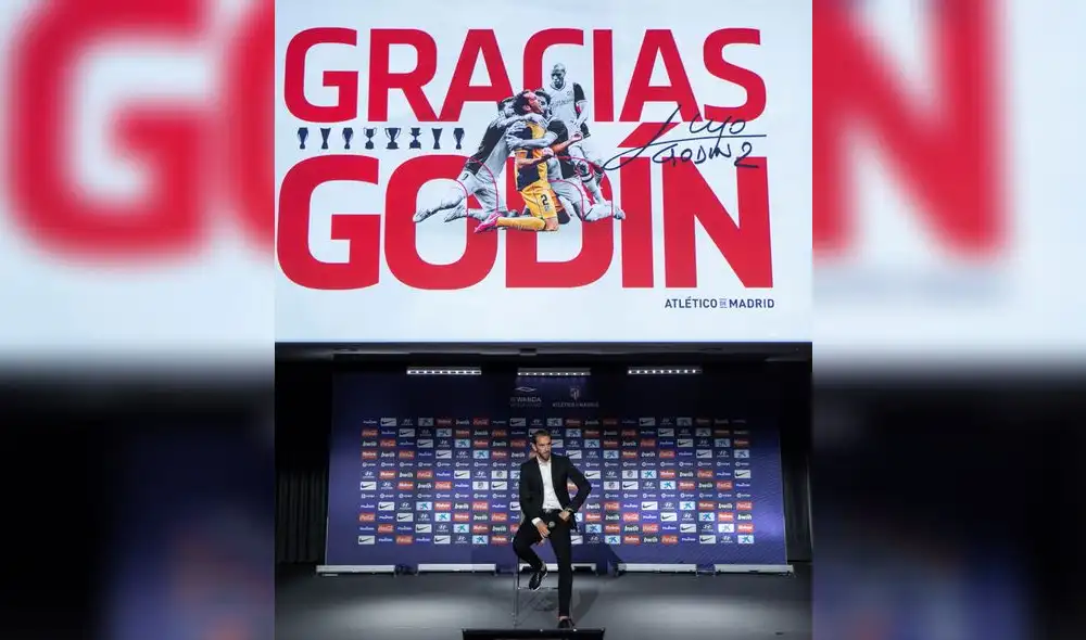 Diego Godín, entre lágrimas, anunció su salida del Atlético de Madrid [VIDEO]