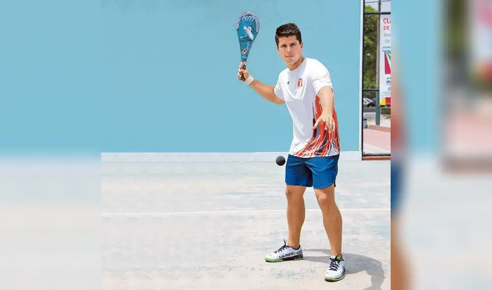 El frontón no es un deporte nuevo para Kevin Martinez. La pasión la heredó de sus tíos y su abuelo.