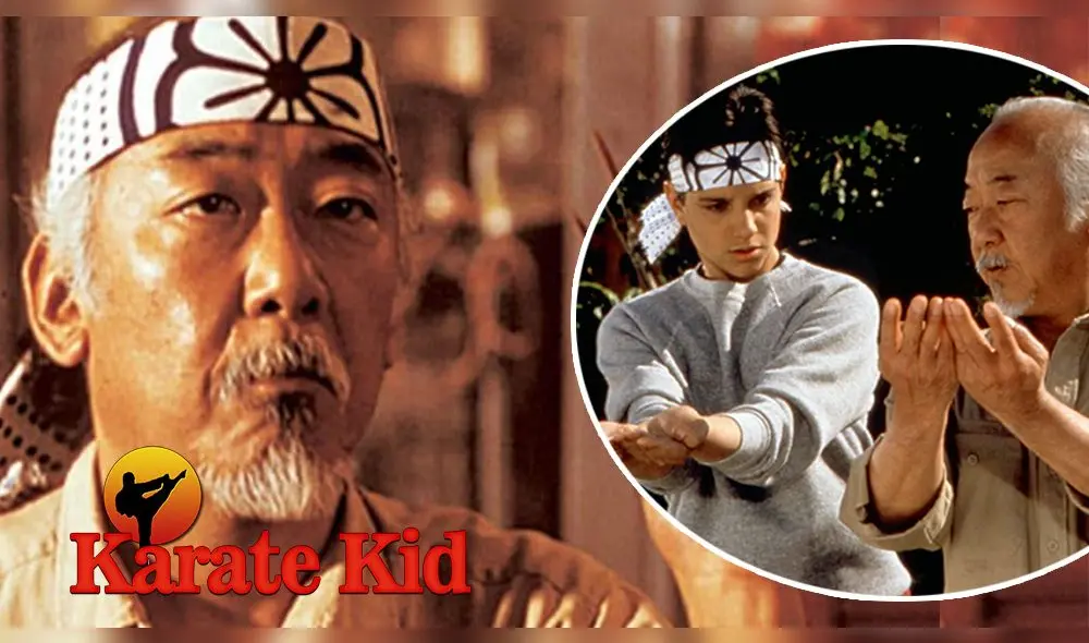 El señor Miyagui es uno de los personajes más querido en las películas de artes marciales - Crédito: Columbia Pictures