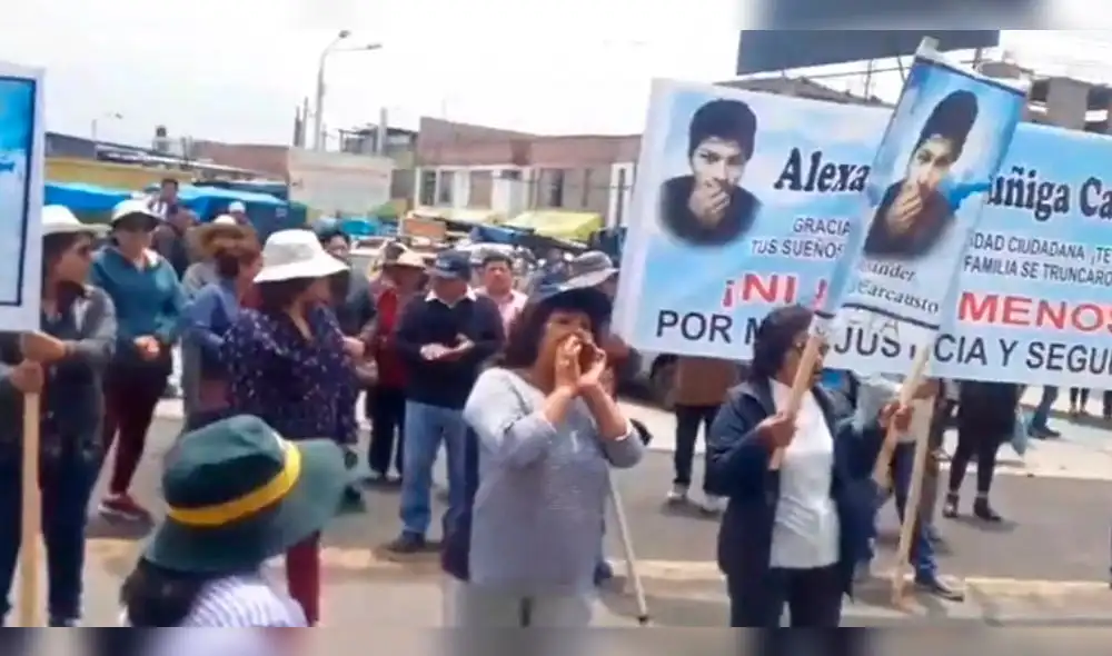 Vecinos de Cerro Colorado piden más seguridad tras asesinato de adolescente. Foto: Video Radio Yaravi.