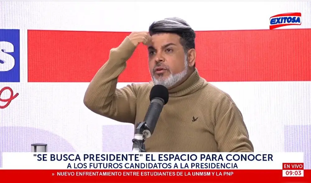 Andrés Hurtado se lanza como candidato a la presidencia del Perú Andrés Hurtado se lanza como candidato a la presidencia del Perú