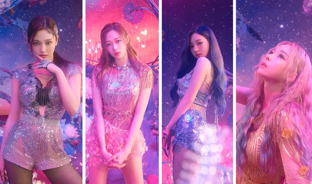 Estos son los rostros de las trainees de SM que formarán parte de aespa. Foto: SM Entertainment