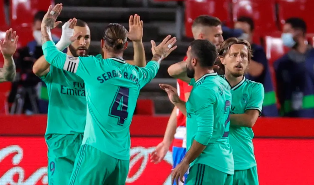 Sigue aquí EN VIVO ONLINE el partido Real Madrid vs. Granada por la jornada 36 de LaLiga Santander. | Foto: EFE Sigue aquí EN VIVO ONLINE el partido Real Madrid vs. Granada por la jornada 36 de LaLiga Santander. | Foto: EFE