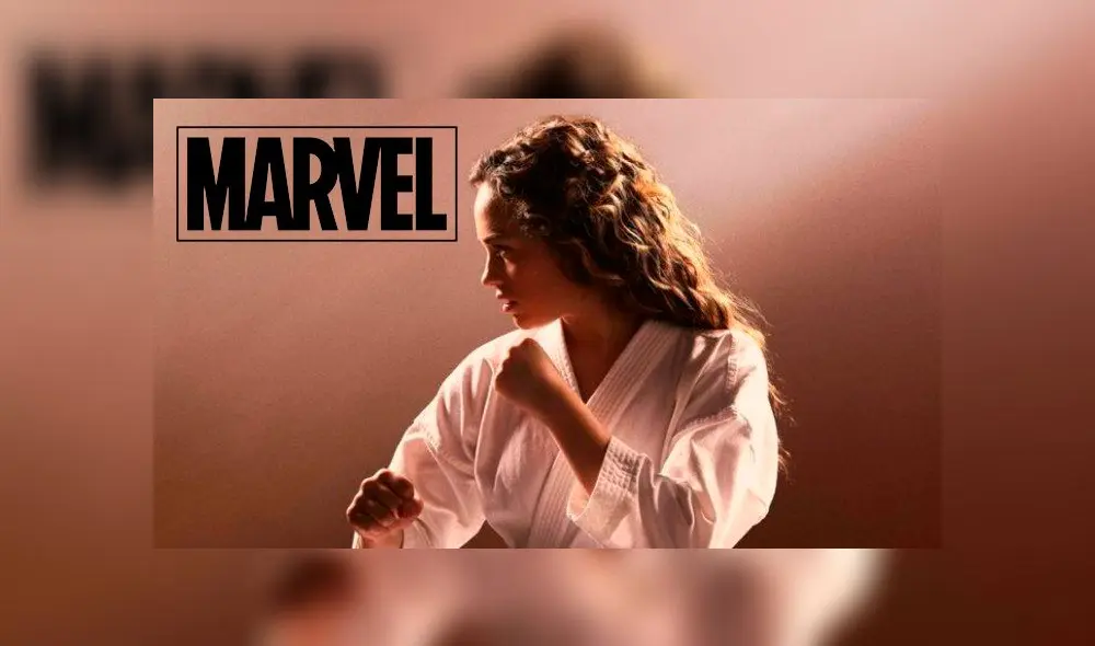 Mary Mouser, interprete de Samantha LaRusso en Cobra kai, le gustaría ser una superheroína de Marvel. Foto: composición/Netflix/Marvel Studios