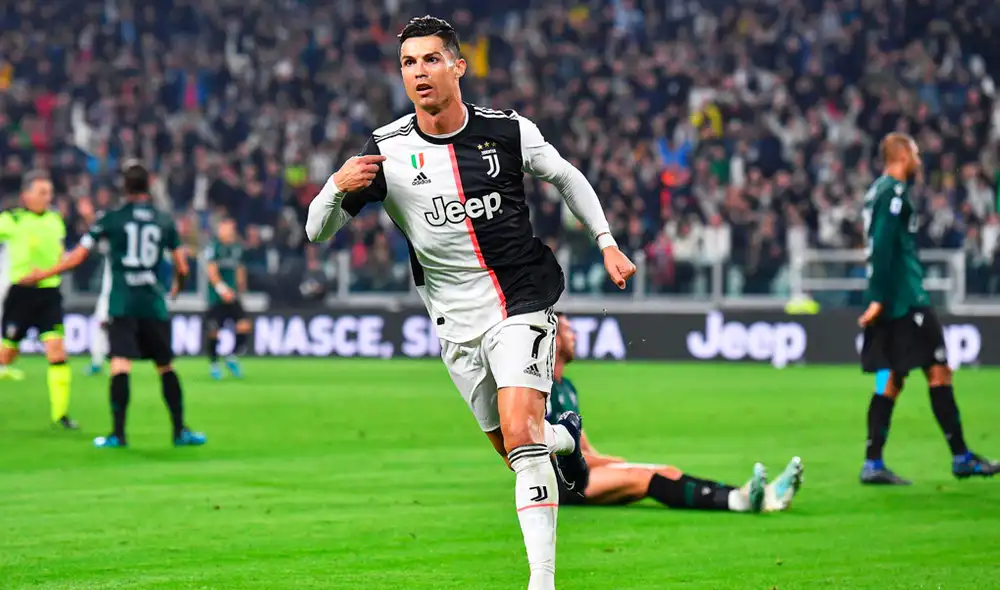 Cristiano Ronaldo marcó el primer gol de la Juventus sobre el Bologna por la fecha 8 de la Serie A 2019-2020. | Foto: EFE Cristiano Ronaldo marcó el primer gol de la Juventus sobre el Bologna por la fecha 8 de la Serie A 2019-2020. | Foto: EFE