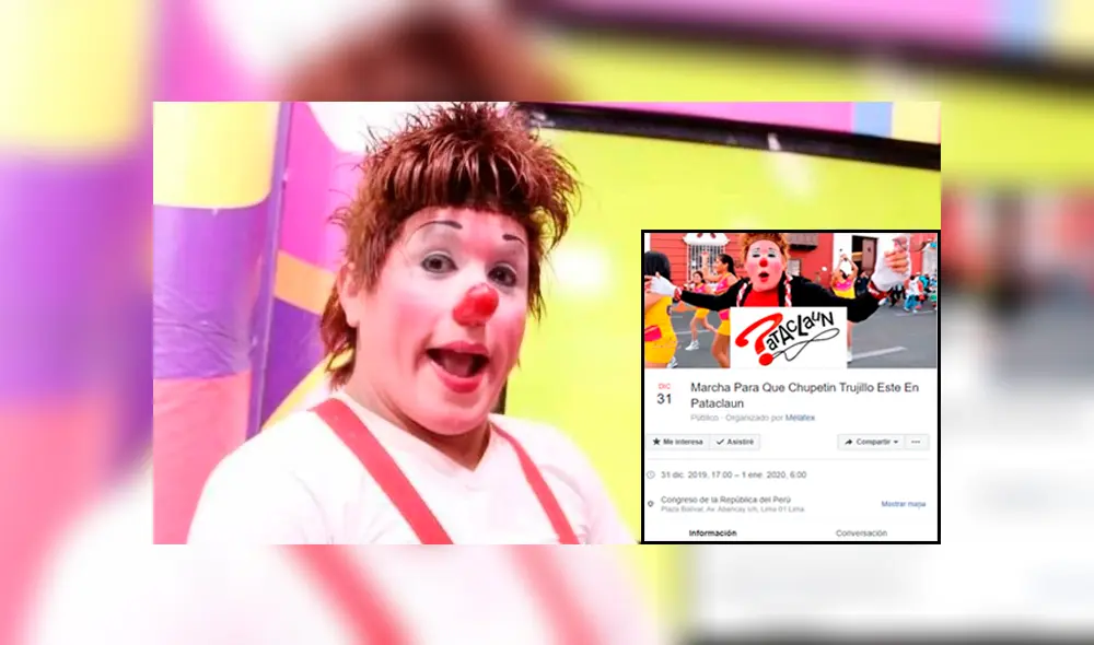 Desliza para ver las fotos del evento en el que buscan convocar a 'Chupetín Trujillo' a Pataclaun.