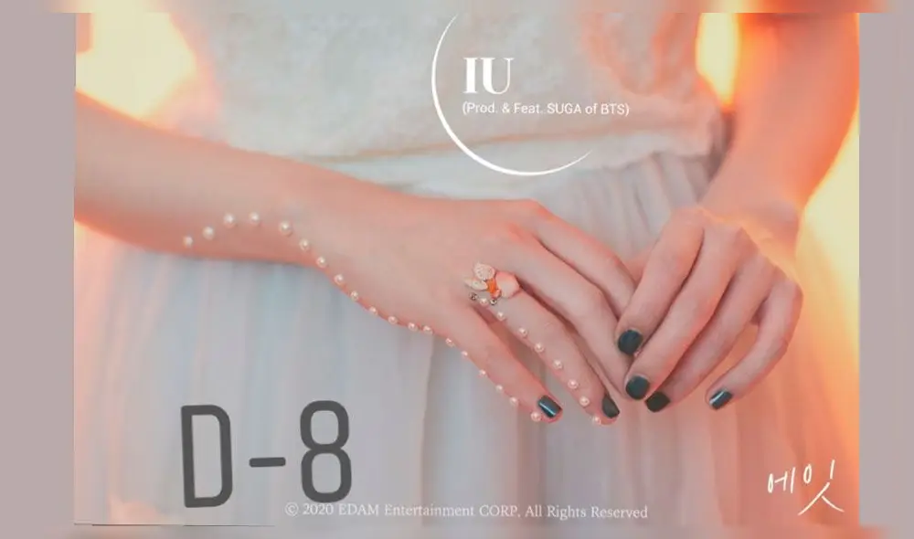 IU acredita el trabajo de Suga de BTS como productor y cantante en Eigth.