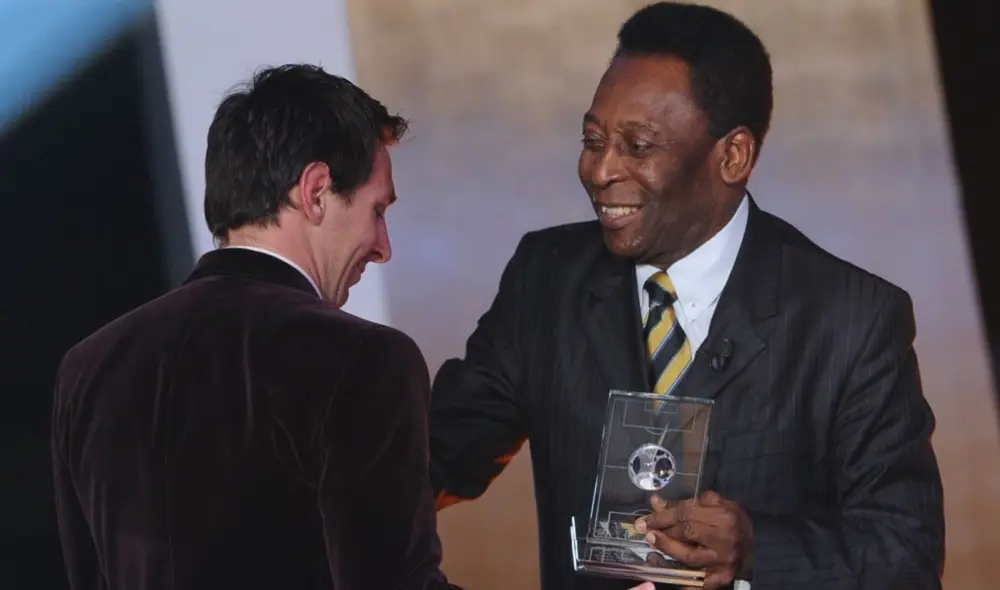 Pelé saludó a Messi por sus 700 goles. | Foto: EFE Pelé saludó a Messi por sus 700 goles. | Foto: EFE