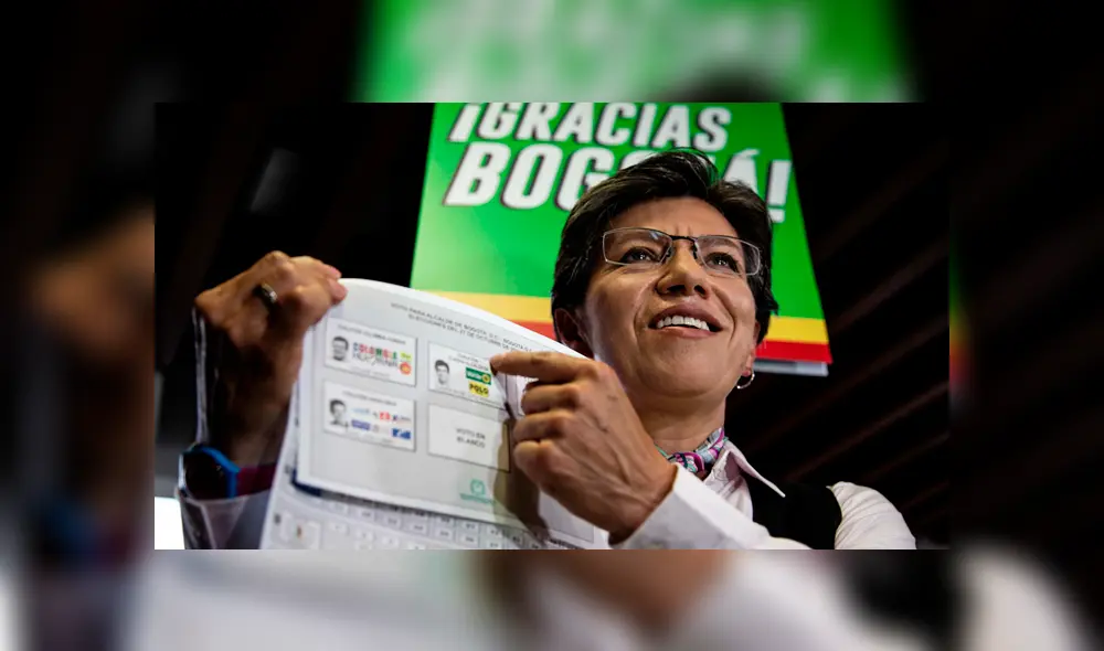 Elecciones regionales en Colombia 2019: Claudia López es elegida como la nueva alcaldesa de Bogotá Elecciones regionales en Colombia 2019: Claudia López es elegida como la nueva alcaldesa de Bogotá