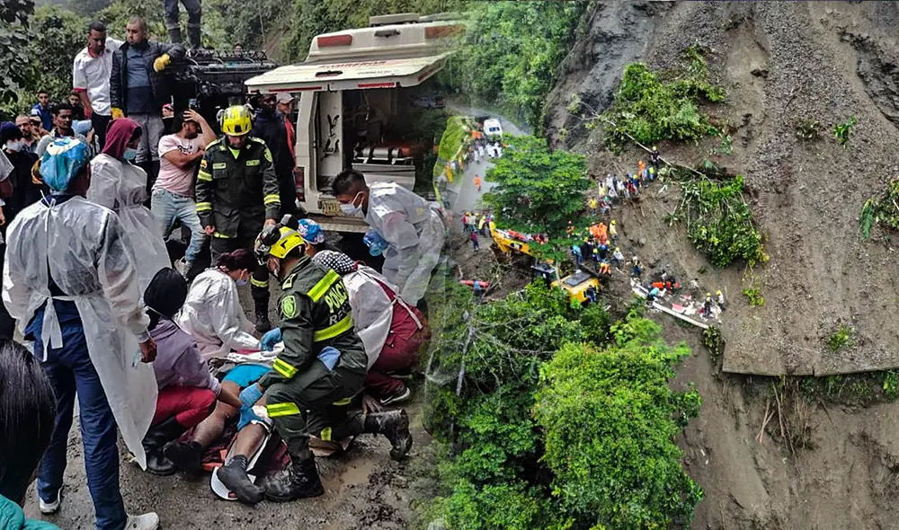 En Colombia, las lluvias dejan 271 muertos y 700.000 afectados en último año. Foto: composición LR/AFP En Colombia, las lluvias dejan 271 muertos y 700.000 afectados en último año. Foto: composición LR/AFP