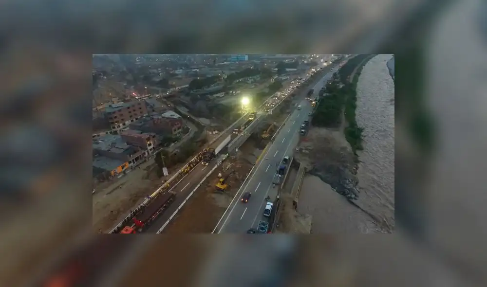 MTC aclara qué entidad instaló el puente Bailey en la Av. Ramiro Prialé