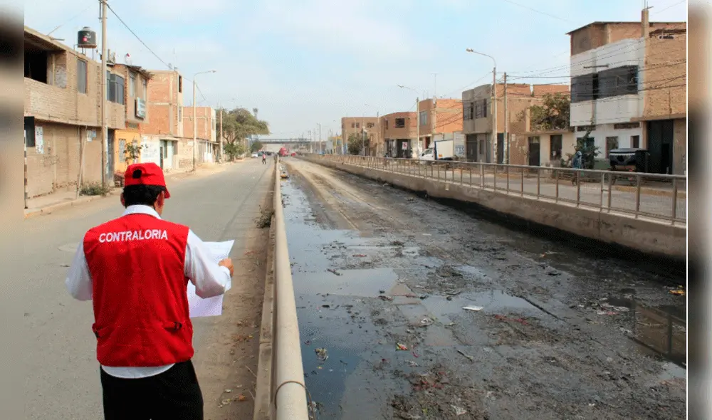 La Contraloría intervino en la Vía Canal , observada también por el Colegio de Ingenieros de Lambayeque. La Contraloría intervino en la Vía Canal , observada también por el Colegio de Ingenieros de Lambayeque.