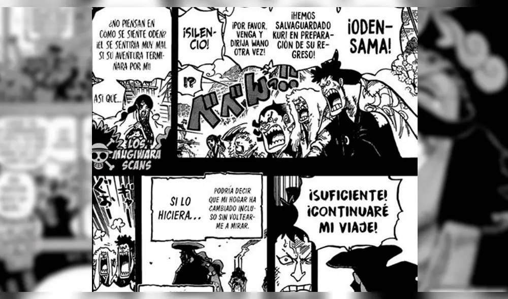 One Piece manga 967. Foto: Los Mugiwara Scans