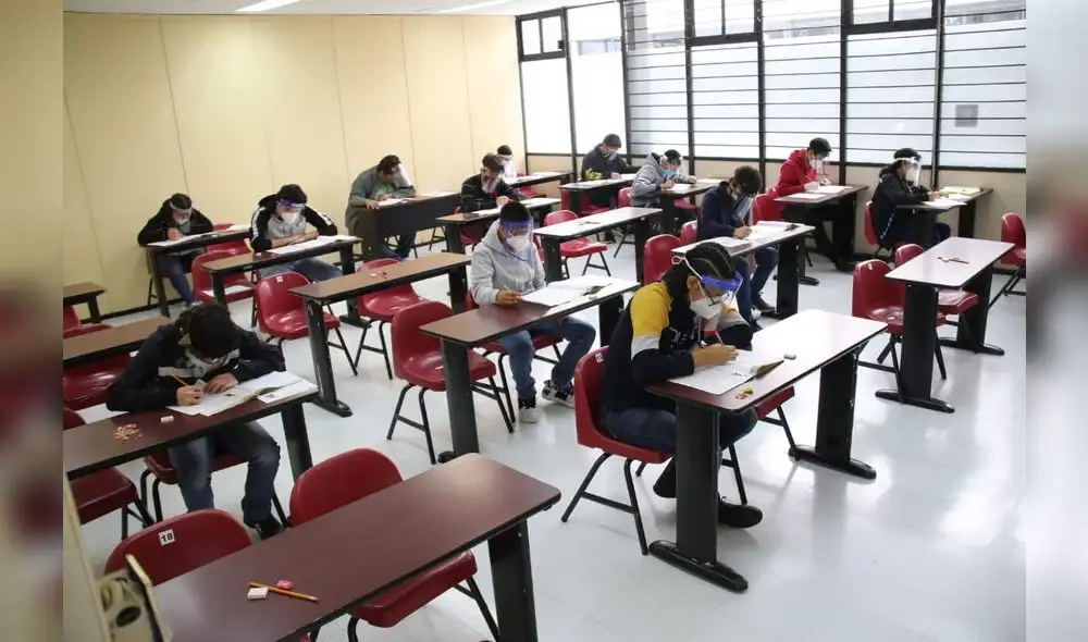 El examen de admisión del IPN cumplió con todos los protocolos de seguridad sanitaria. (Foto: Twitter IPN)