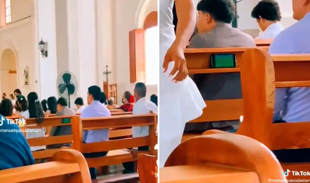 Las imágenes rápidamente se viralizaron obteniendo más de 3,1 millones de reproducciones. Foto: composición LR/captura de TikTok/@Manuelquezadamart