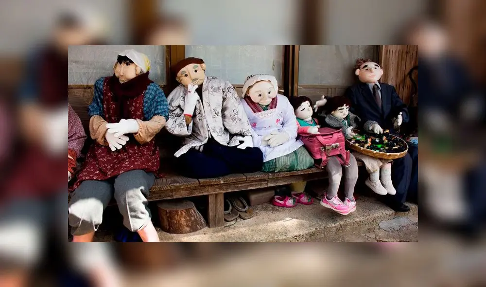 El escalofriante pueblo de Japón donde muñecos de tamaño humano reemplazan a la gente que se fue [VIDEO] 